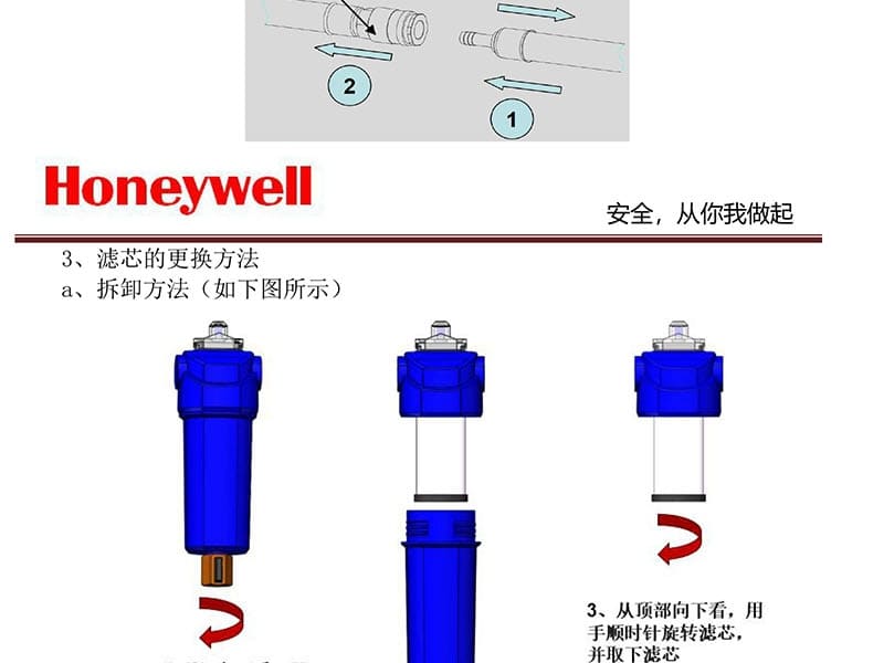 霍尼韦尔（Honeywell） SAR-ZYCGXT2007-02H 压缩空气过滤装置（AFU）（不含全面罩）代替BC160050